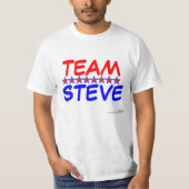 T-shirt Équipe Steve (Devant)