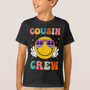 T-shirt Équipe super de Cousin 2025 Plage de vacances d'ét