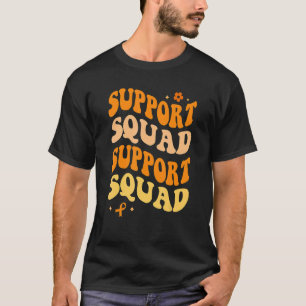 T-shirt Équipe super de soutien à la sensibilisation à la