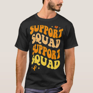 T-shirt Équipe super de soutien à la sensibilisation à la