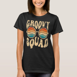 T-shirt Équipe super les années 70 Nostalgie esthétique Re