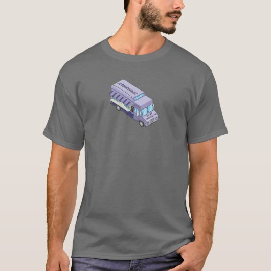 T-shirt Équipe Taco Truck Mens Grey (Devant)