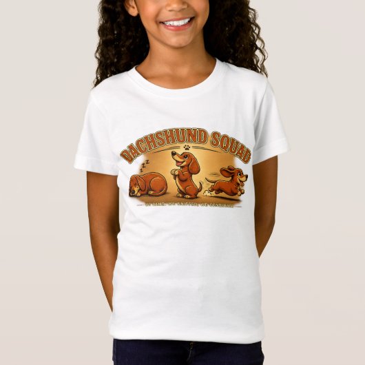 T-shirt Équipe Teckel (Devant)