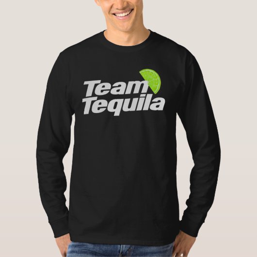 T-shirt Équipe Tequila Tequila ou buveur 2 (Devant)