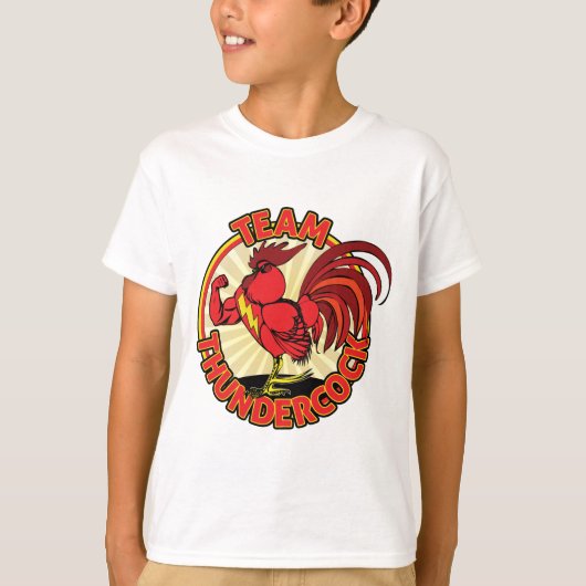 T-shirt Équipe Thundercock (Devant)