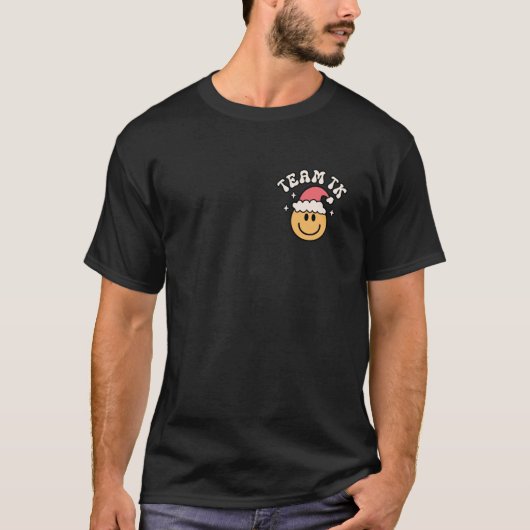 T-shirt Équipe TK Enseignant Joyeux Sourire Visage Super N (Devant)