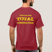T-shirt Équipe totale Rachel de domination (rouge (Dos)