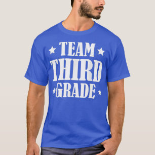 T-shirt Équipe Troisième Année Retour À L'École 3E Année É