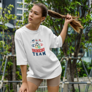 T-shirt Équipe Usa Boire