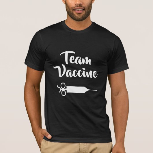 T-Shirt Équipe Vaccin (Devant)