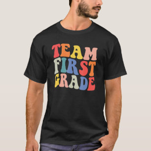 T-shirt Équipe vintage 1ère Année Bonne Première Journée D