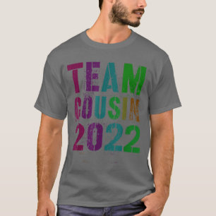 T-shirt ÉQUIPE vintage COUSIN 2022 Funny Grand-mère Re