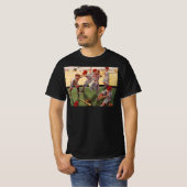 T-shirt Équipe vintage De Baseball Sports, Boys Roughhousi (Devant entier)