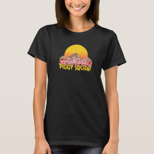 T-shirt Equipe Vintage rétro, Amoureux des animaux de ferm