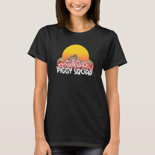 T-shirt Equipe Vintage rétro, Amoureux des animaux de ferm