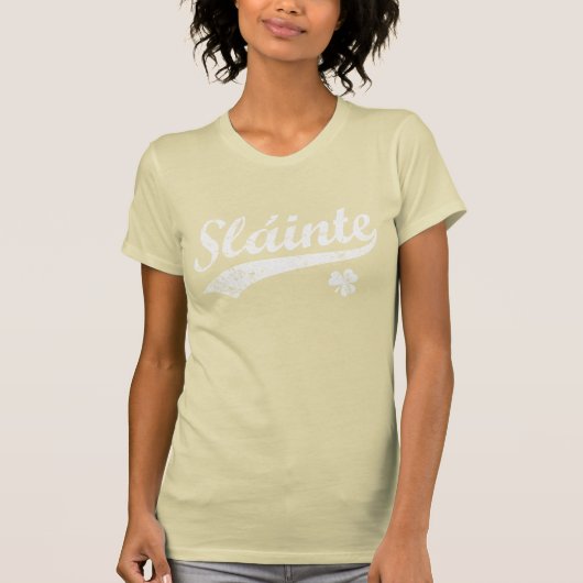 T-shirt Équipe vintage Sláinte (Devant)