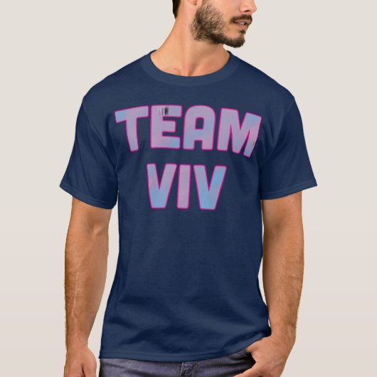 T-shirt Équipe Viv drôle (Devant)