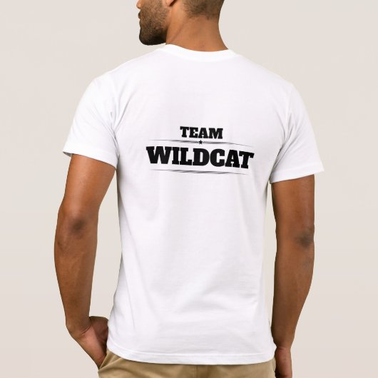 T-SHIRT ÉQUIPE WILDCAT (Dos)