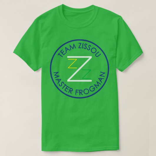 T-shirt Équipe Zissou Master Frogman (Design devant)