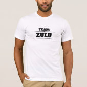 T-SHIRT ÉQUIPE ZULU (Devant)
