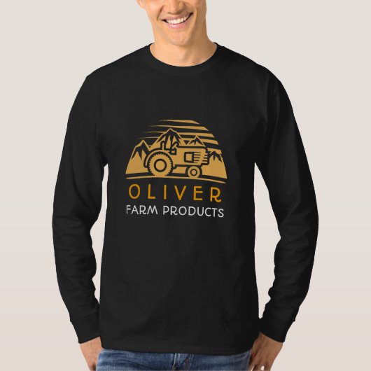 T-shirt Équipement agricole Oliver (Devant)