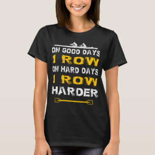 T-shirt Équipement d'aviron Rowning Rowning Rowling Row O
