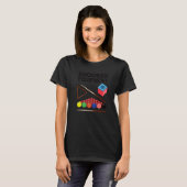 T-shirt Équipement de billard et de snooker (Devant entier)