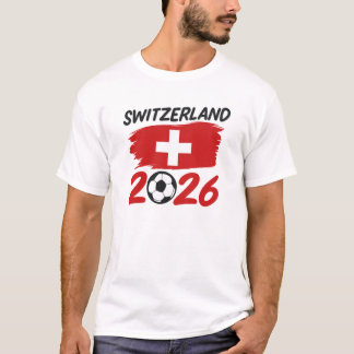 T-shirt Équipement de supporters de football Suisse 2026