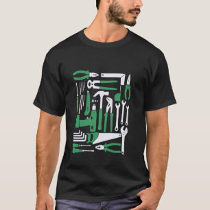 T-shirt Équipement d'outils de matériel pour artisans Méca