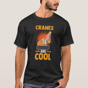T-shirt Équipement lourd Excavateur de construction Cran