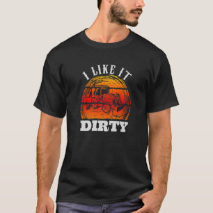 T-shirt Équipement lourd Opérateur Construction d'une rout