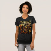 T-shirt Équipements de réchaud Steampunk 1004 (Devant entier)