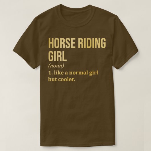 T-shirt Équitation2 (Design devant)