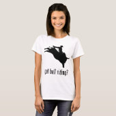 T-shirt Équitation de Taureau (Devant entier)