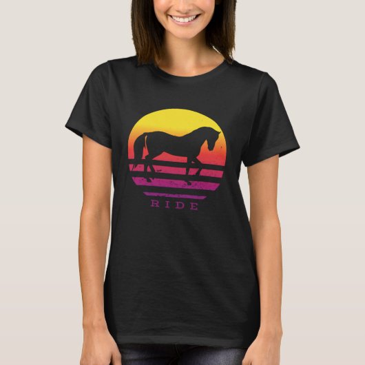 T-shirt ÉQUITATION Équitation (Devant)