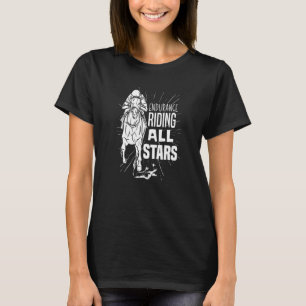 T-shirt Équitation Équitation Équestre Endurance