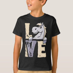 T-shirt Équitation - Équitation Rider Aimer Chevaux