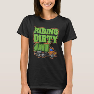 T-shirt équitation Jour des ordures Jour des ordures camio