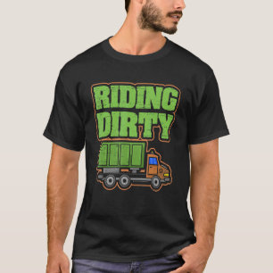 T-shirt équitation Jour des ordures Jour des ordures camio