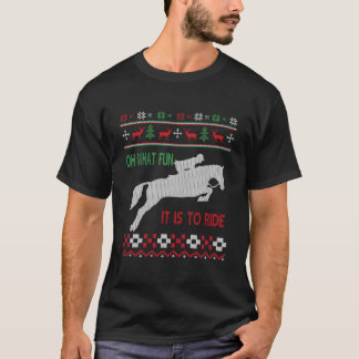 T-shirt Équitation Oh W Fun