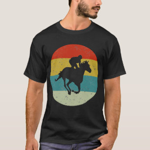 T-shirt équitation vintage