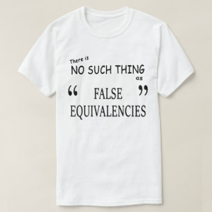 T-shirt "Équivalences fausses" (BRIGHT)