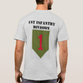 T-shirt ęr Chemise de Division d'infanterie (Dos)