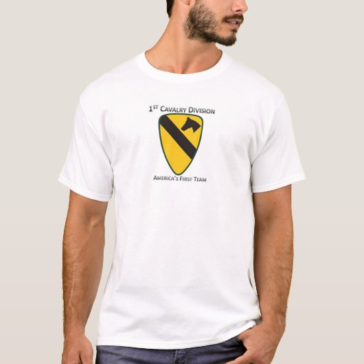 T-shirt ęr Division de cavalerie (Devant)