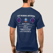T-shirt ęr Division de la Marine (Dos)