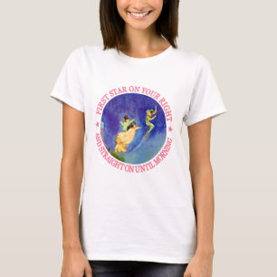 T-shirt ęr ÉTOILE SUR VOTRE DROITE, TOUT DROIT JUSQU'au