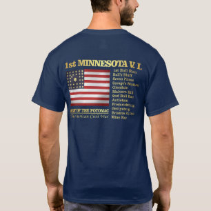 T-shirt ęr Infanterie volontaire du Minnesota (BH)