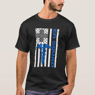 T-shirt Er Infirmier Médecin Urgence