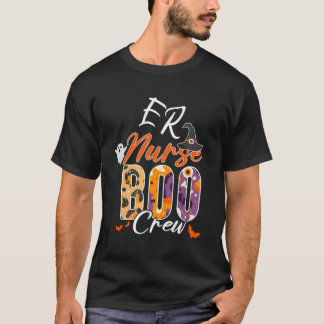 T-shirt Er Infirmière d'urgence Boo Crew Funny Médicale Sq