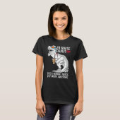 T-shirt Er Infirmière Saurus Rex Comme Une Infirmière Norm (Devant entier)